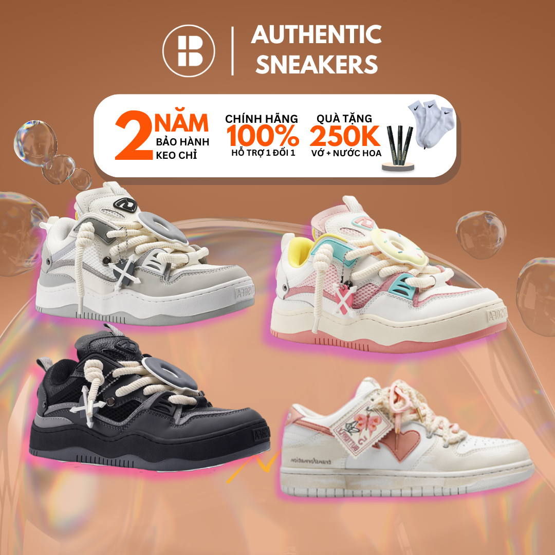 Giày cat & sofa giày sneaker thể thao cat sofa bufterfly letter pink nhẹ nhàng xinh xắn ac278