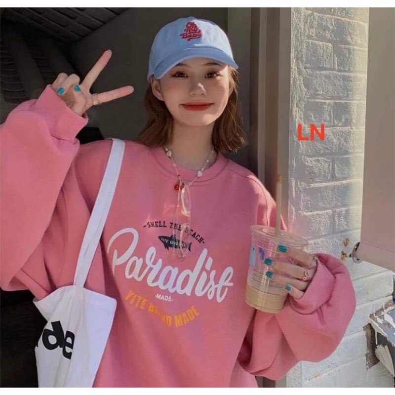 Áo nỉ bo 5d paradist ln11