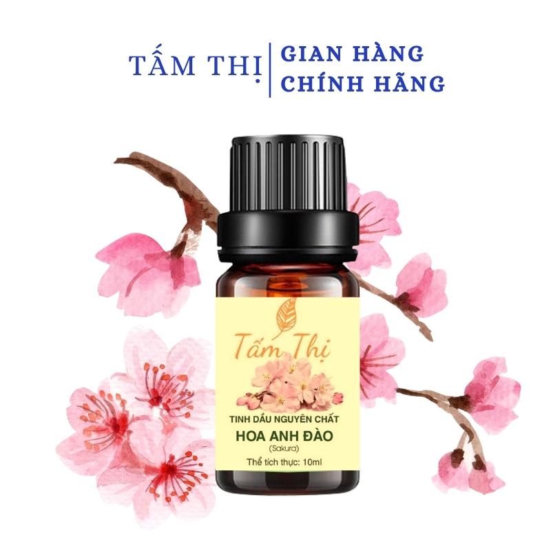 Tinh dầu hoa anh đào tấm thị nguyên chất thiên nhiên 100% lọ 10ml tinh dầu hoa anh đào thơm phòng giúp đuổi muỗi khử mùi