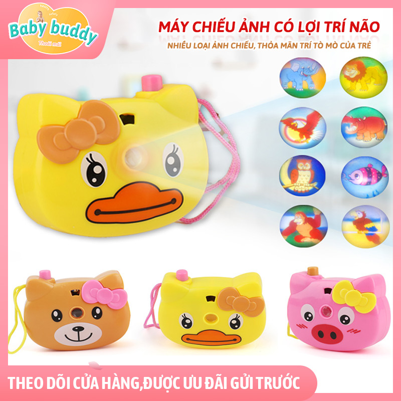 [Quà tặng tết thiếu nhi] Máy chiếu hoạt hình cổ điển của tuổi thơ - Máy chụp hình hoạt hình phát sáng sáng tạo - Đồ chơi phát triển trí não