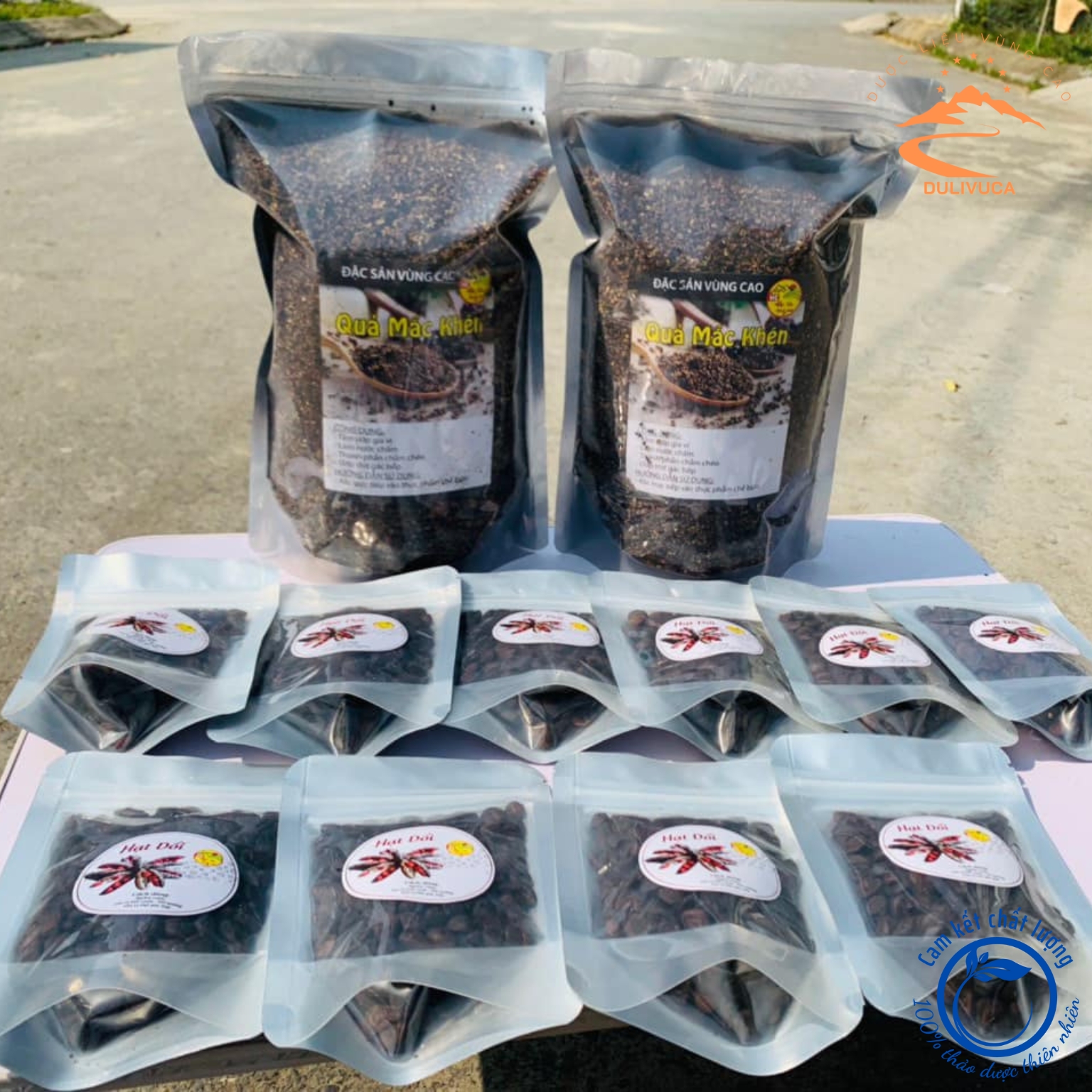 Combo Gia vị tây bắc: Mắc khén, hạt dổi, mắc mật. Mắc khén ba cánh, hạt dổi nếp rừng cổ thụ, mắc mật khô