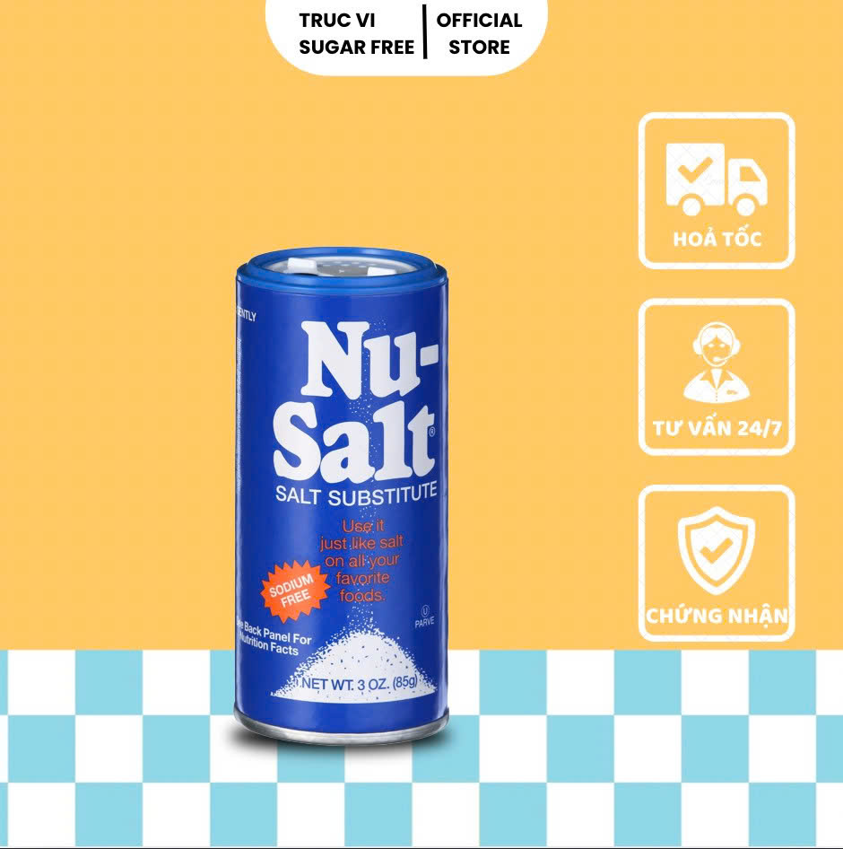GIA VỊ THAY THẾ MUỐI Nu-Salt | Nu-Salt SALT SUBSTITUTE Sodium Free