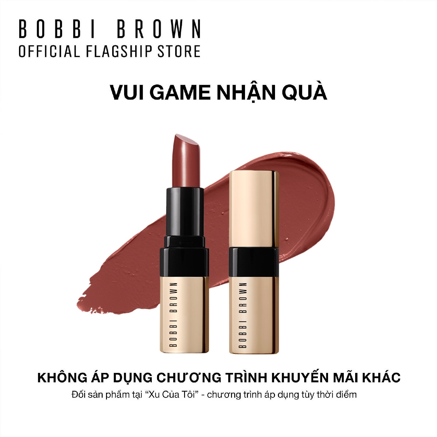 VUI GAME NHẬN QUÀ Son môi Bobbi Brown Luxe Lip Color 3.8g