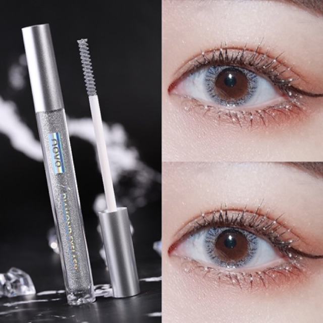 Mascara NOVO Diamond nhũ kim tuyến nội địa Trung