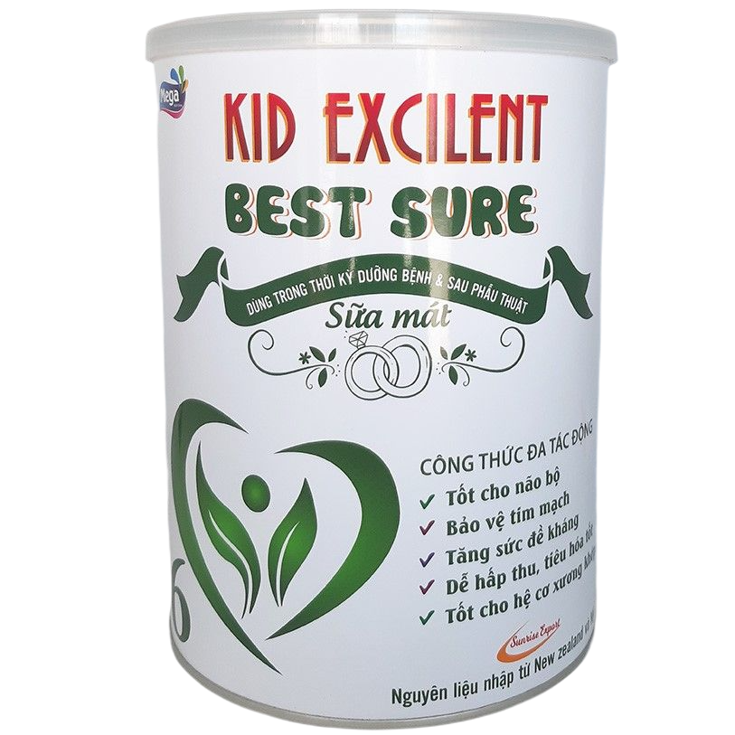 Sữa dinh dưỡng cho người sức khỏe kém, người bệnh cần phục hồi Best Sure 900g