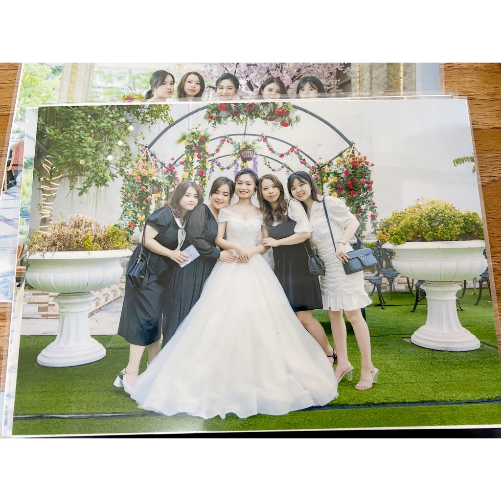 In ảnh 20x30 ép plastic tràn viền
