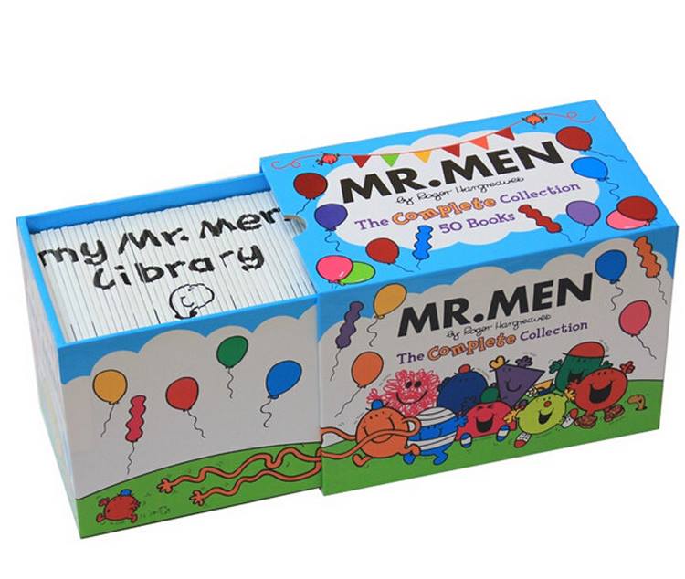 Mr. men: the complete collection - 50 quyển + cd | nhập khẩu