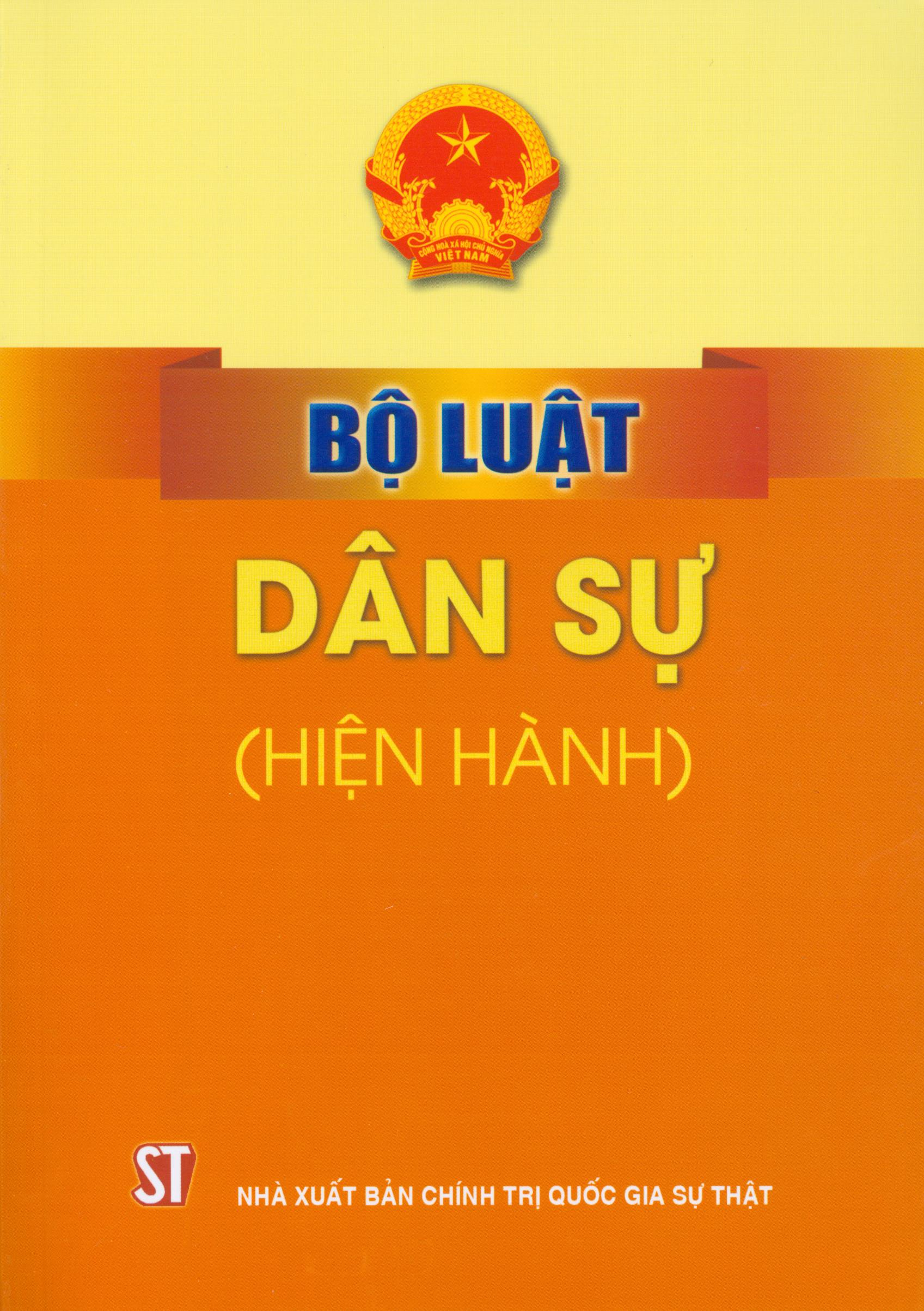 Bộ Luật Dân Sự (Hiện Hành)