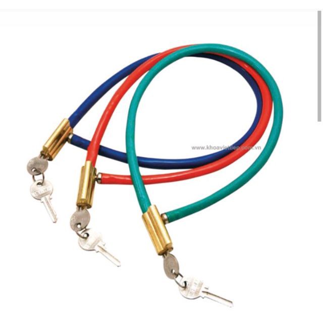 Khóa dây xe đạp , xe máy - XE ĐẠP VIỆT TIỆP