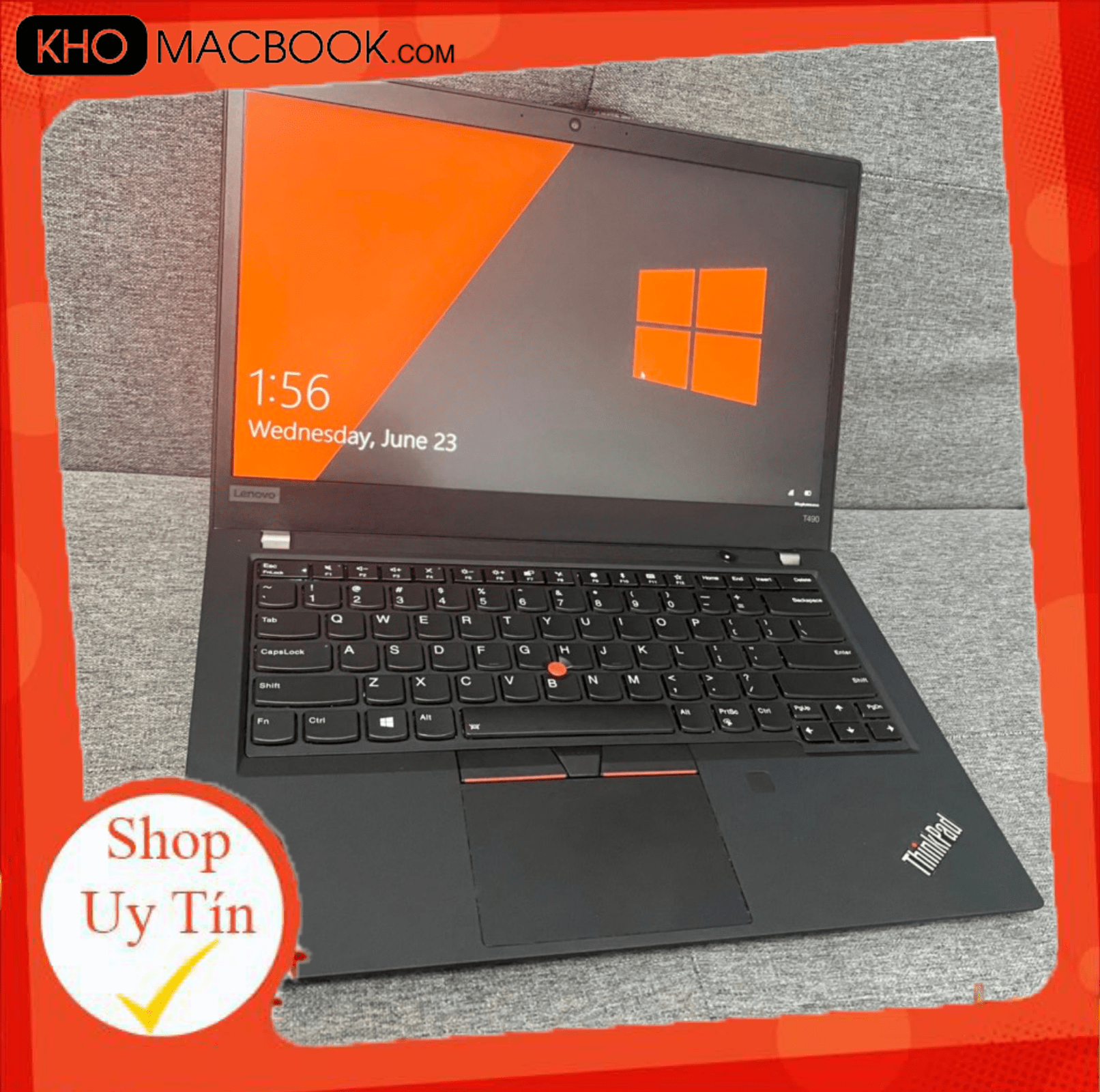 Thinkpad t490 core i7-8665u l i5-8365u l ram 8g l ssd 256g l màn 14' hàng đẹp chuẩn 99%