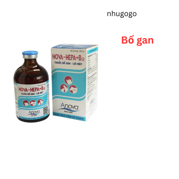 Nova Hepa B12 100ml bổ gan cho vật nuôi