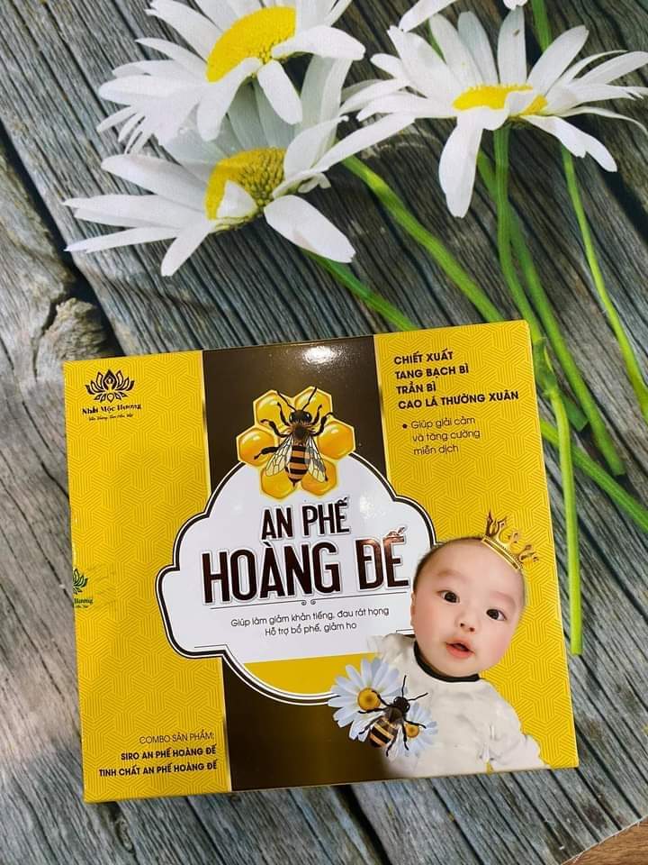 An Phế Hoàng Đế giảm khản tiếng đâu họng bổ phế 300ml / 3 chai cho bé