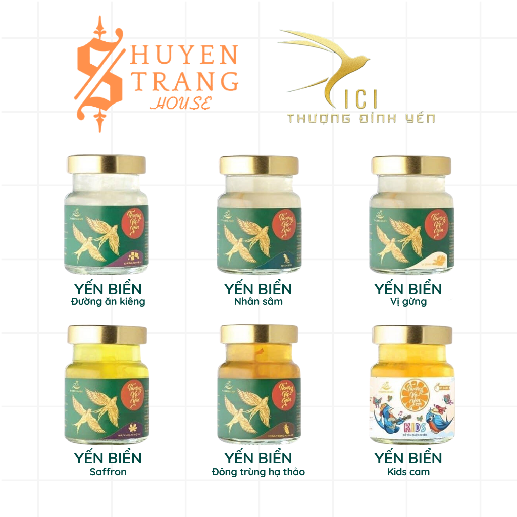 Tổ Yến CICI THƯỢNG ĐỈNH YẾN Chưng Sẵn – Thượng Vy Yến Biển Tăng Cường Miễn Dịch, Thơm Ngon Bổ Dưỡng Hũ Lẻ 70ml