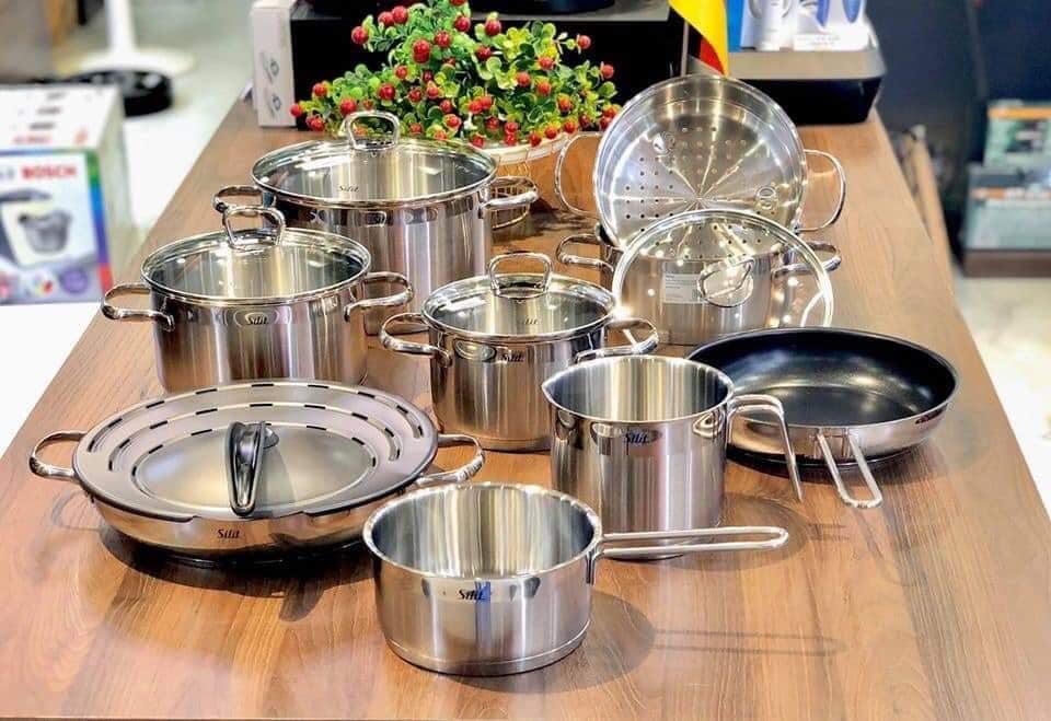 Bộ nồi silit - toskana 10 món