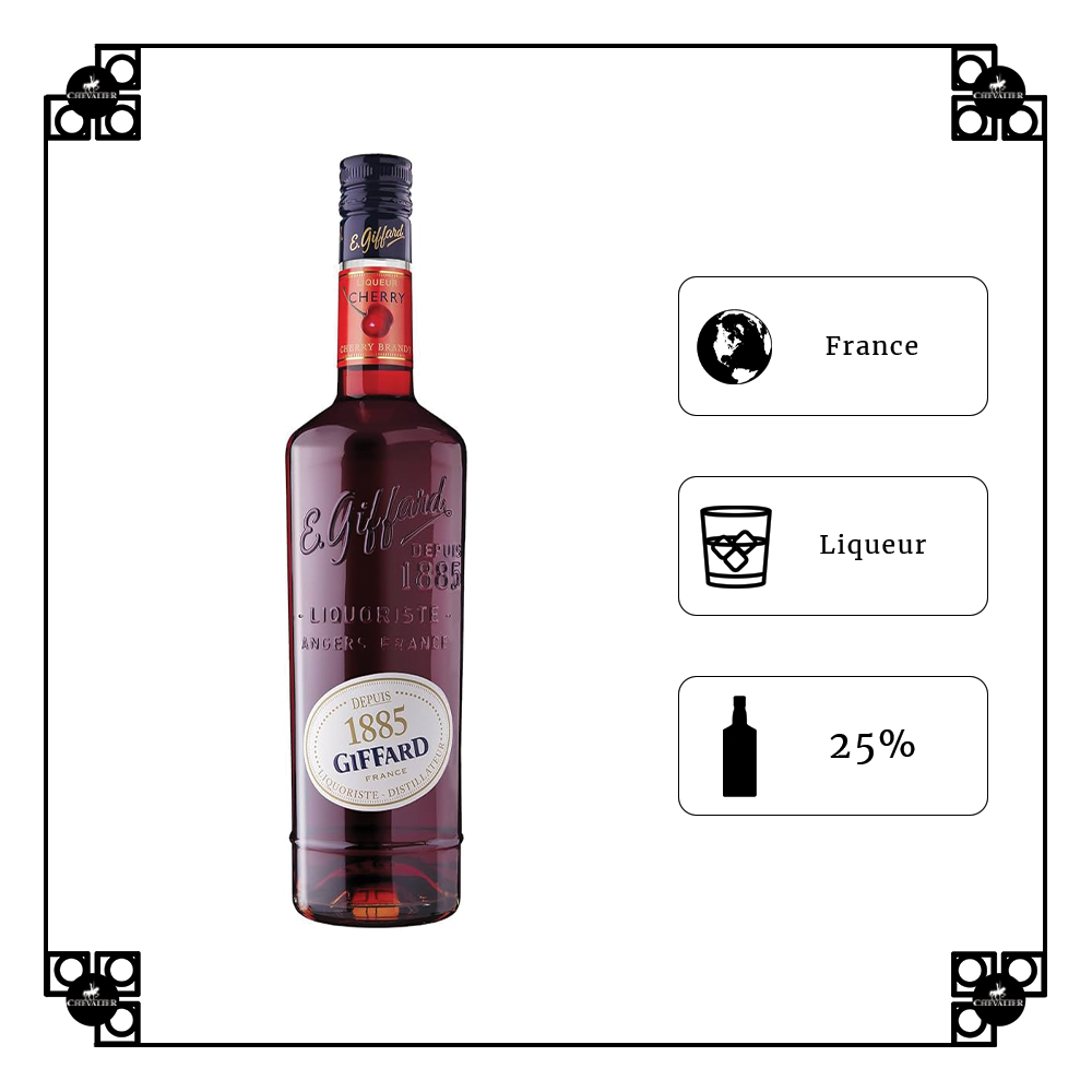 Rượu Pháp Giffard Cherry Brandy 700 mil