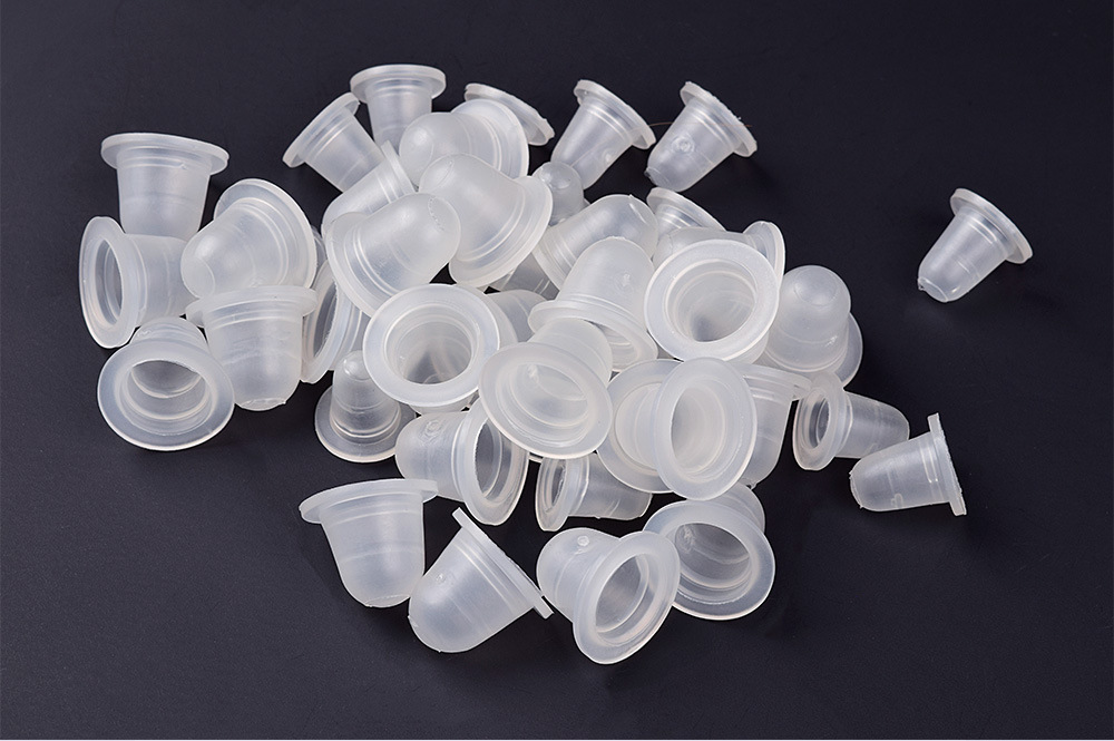 Chum silicon-hũ nhựa phun xăm -hũ đựng mực