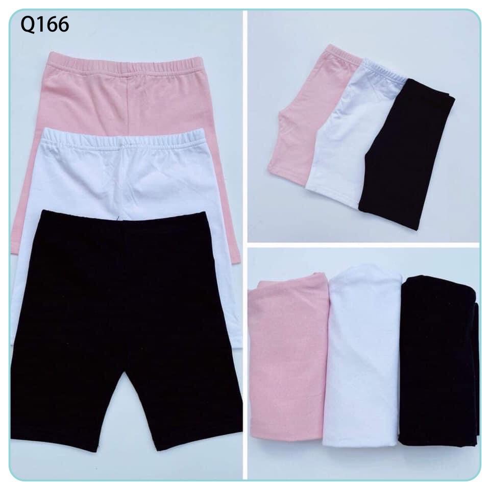 Set 3 quần legging lửng cho bé gái xinh xắn