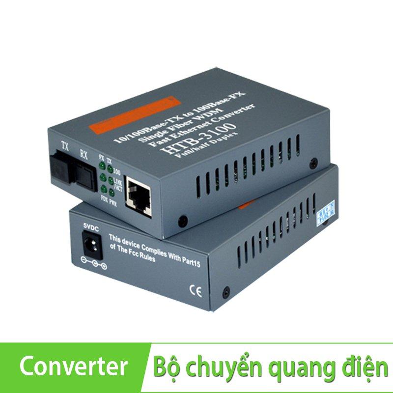 Bộ chuyển đổi cáp mạng sang cáp quang netlink htb 3100a/b