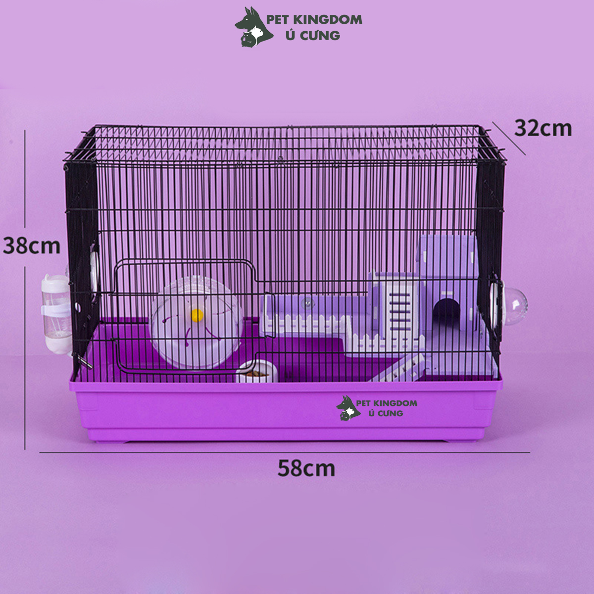 Lồng hamster size 58x38x32cm
