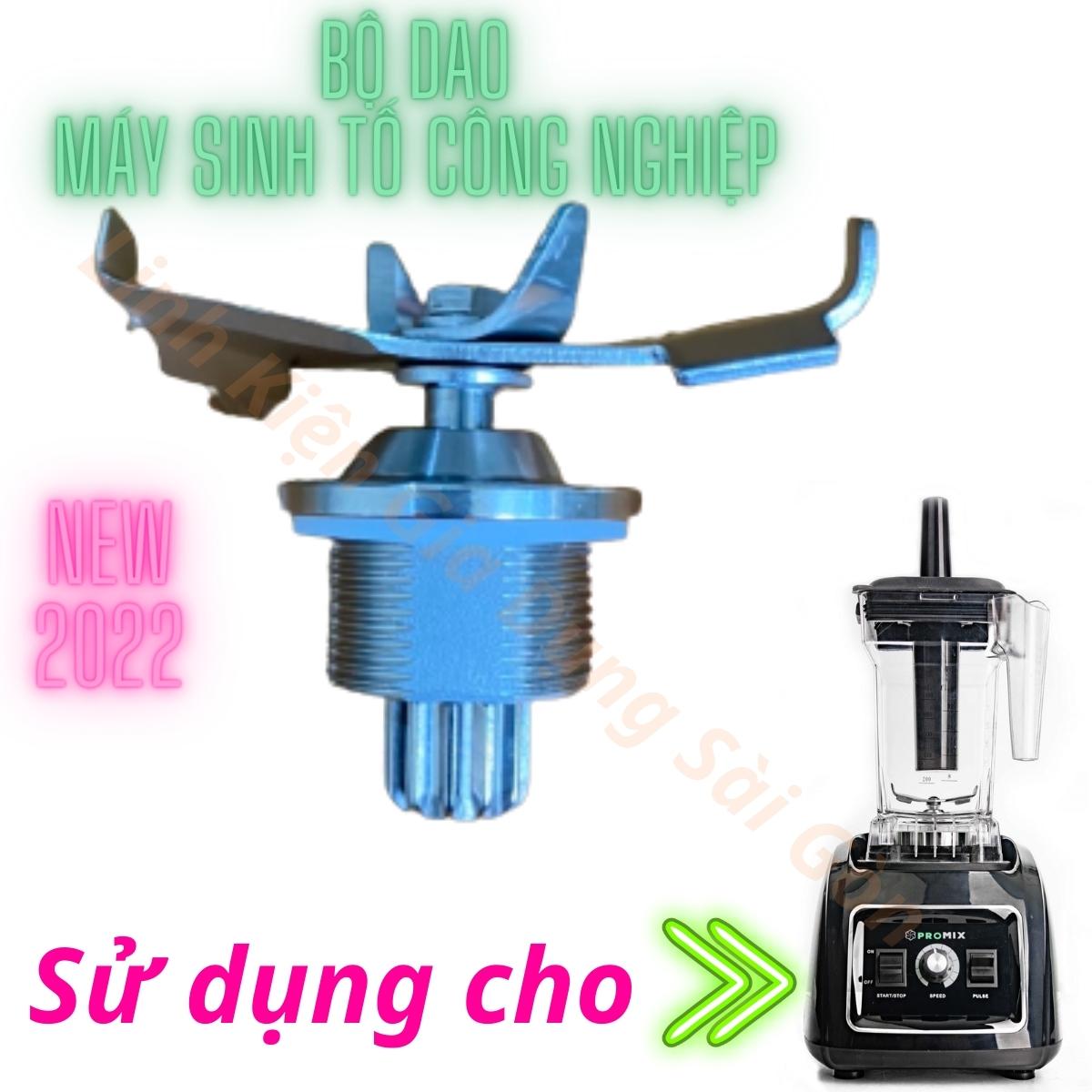 Phụ kiện máy sinh tố công nghiệp Promix PM-819B cụm dao, nhông, khóa dao, nhông motor, mô tơ, công tắc