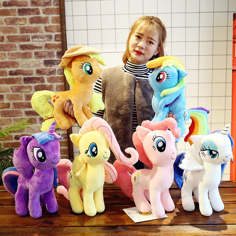 Gấu Bông - Thú Nhồi Bông - Ngựa Pony Cao Cấp Nhiều Kích Thước Từ 20cm - 40cm