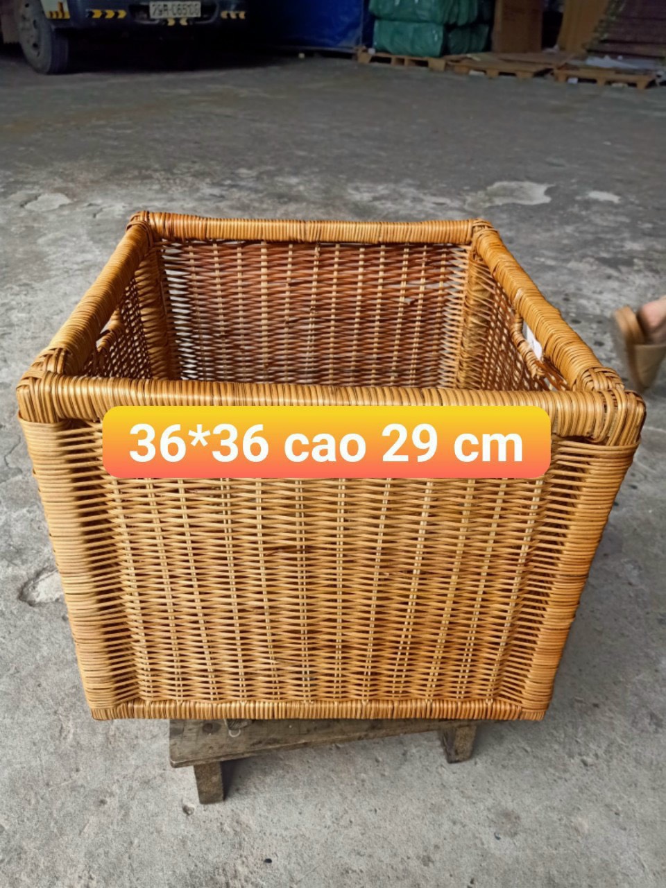 Thanh lý Giỏ mây tre đan lắp ghép tiện dụng🌟 Welcome to Minh Toan Souvenir 🌟