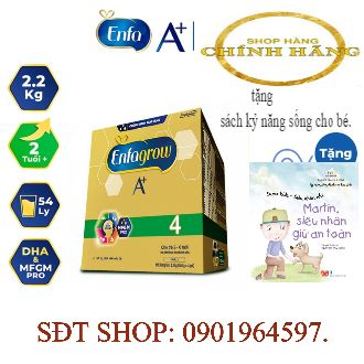 Siêu tiết kiệm- cho xem hàng-sữa bột enfagrow 4 2200g hộp giấy date mới nhất - enfa4hộpgiấy2200g