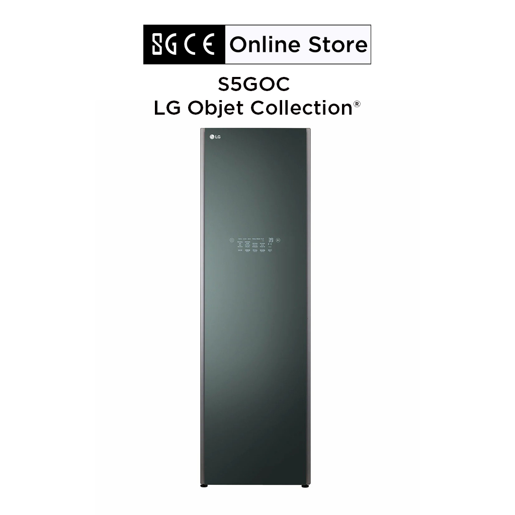 Tủ chăm sóc quần áo thông minh LG Objet Collection® Styler Màu xanh sương mù - S5GOC