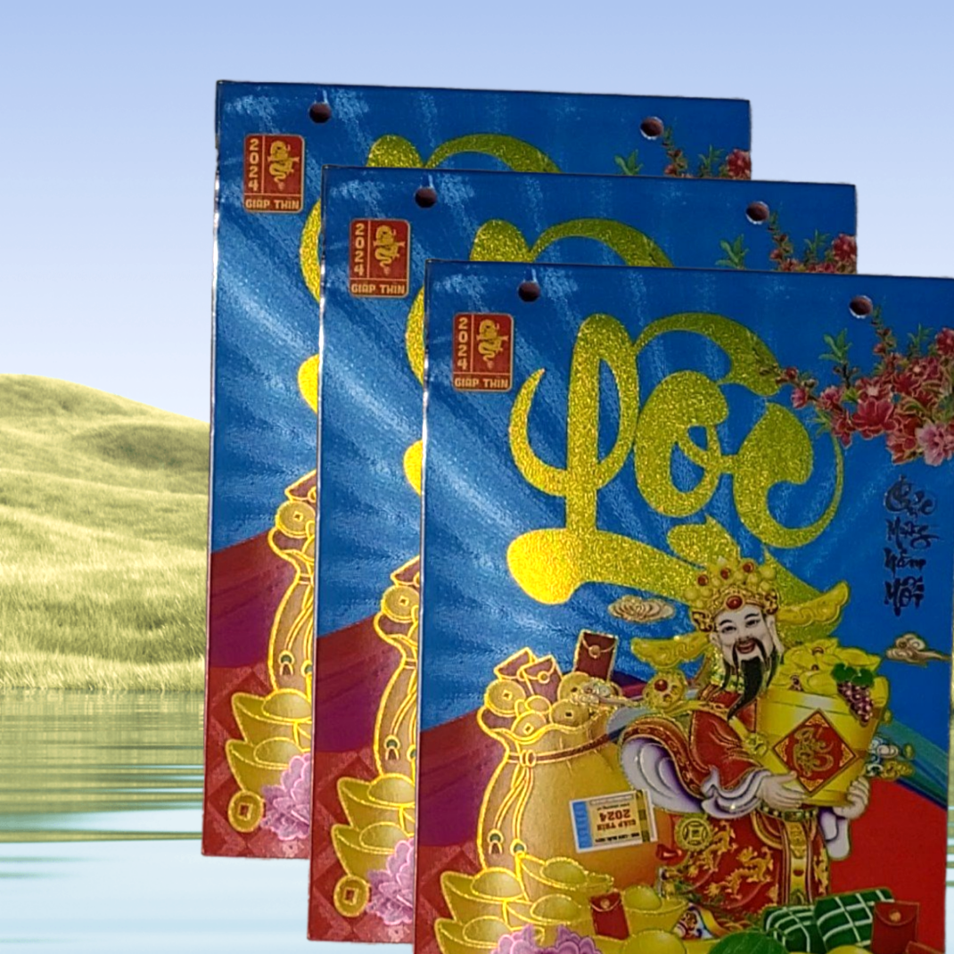 Combo 2 bloc đại lỡ 2024 khổ 13x19cm dva-chủ đề : hoa