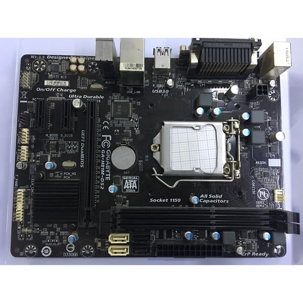 Main gigabyte h81 ds2 s2pv - h81 gigabyte đảm bảo đúng cấu hình đúng hiệu năng như cam kết đa dạng mẫu mã kích cỡ