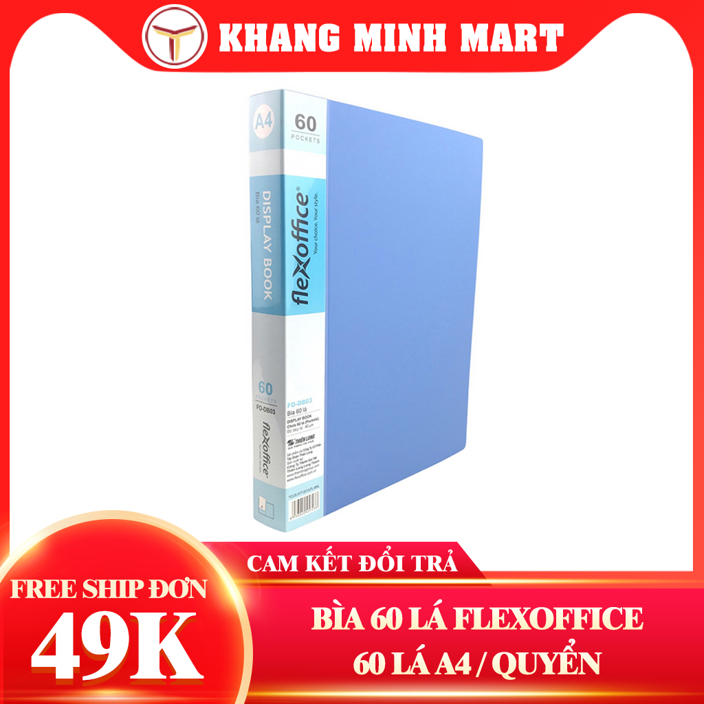 Bìa 60 Lá A4 Thiên Long Flexoffice FO-DB03