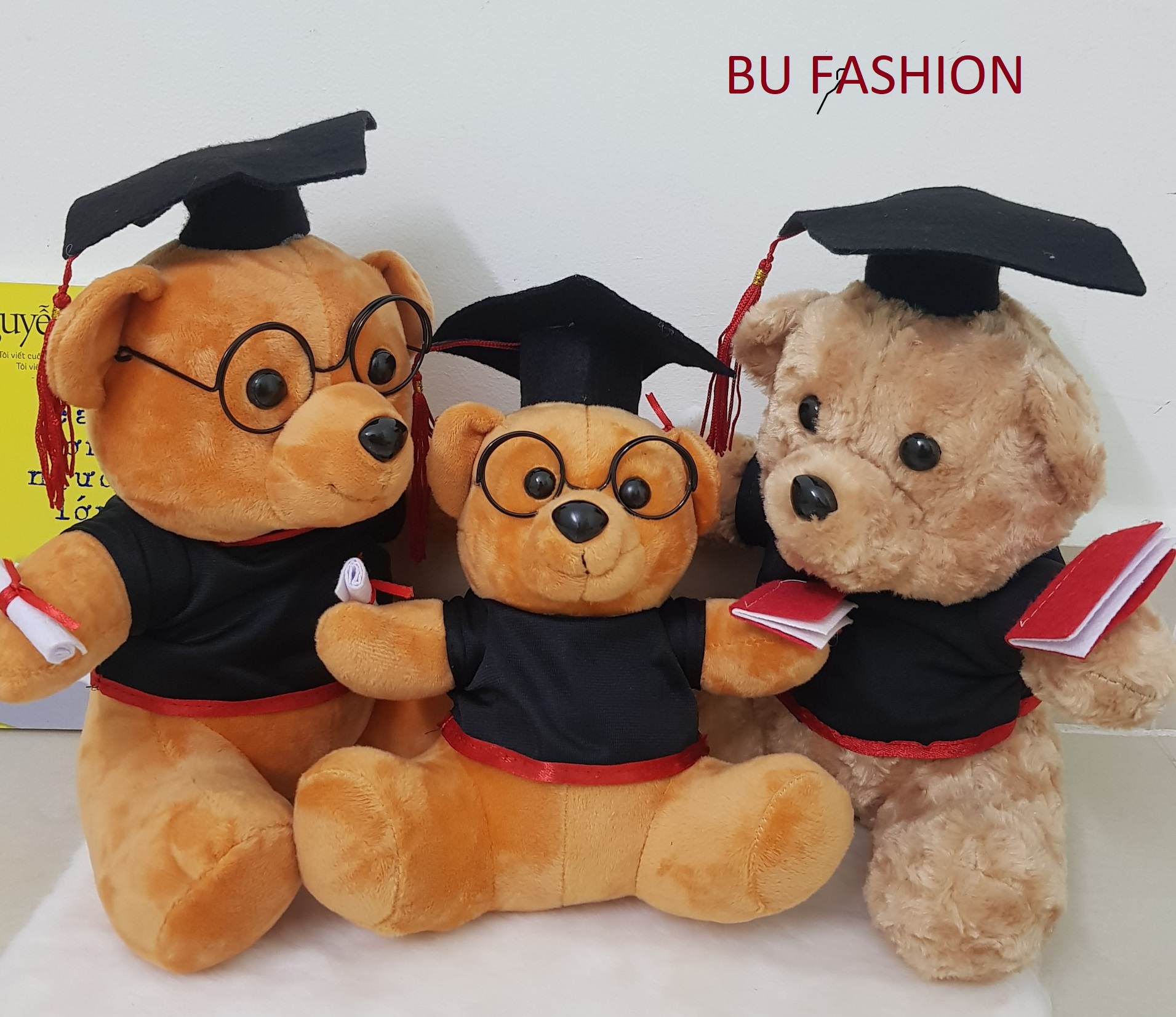 [HCM][Giá Sỉ] Gấu tốt nghiệp siêu yêu-ảnh thật shop chụp-kèo video