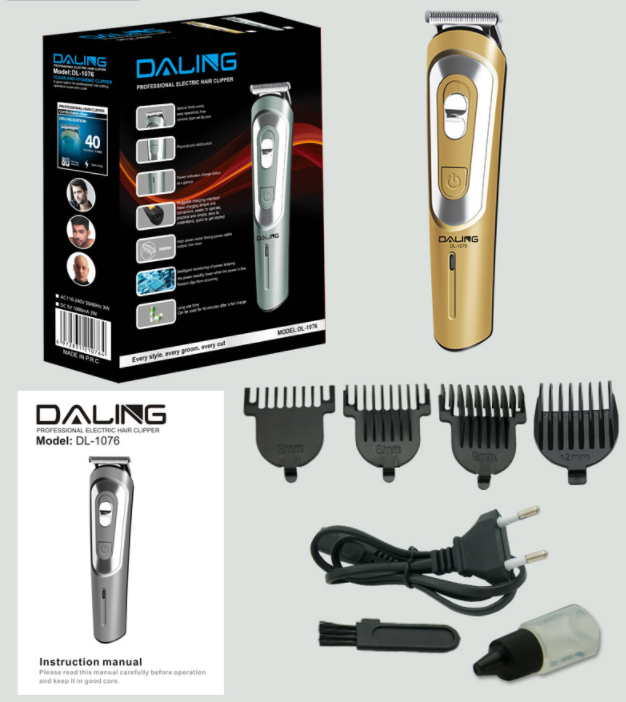Tông đơ cắt tóc gia đình và trẻ em Daling DL-1075