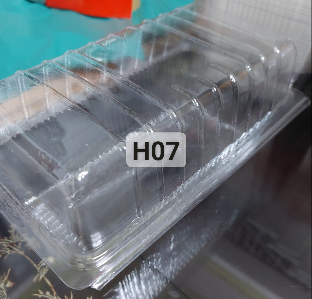 Lốc 50 -100 hộp nhựa đựng bánh h07