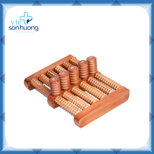Bàn lăn gỗ massage chân 5x6 - Dụng cụ massage giúp lưu thông khí huyết Xua Tan Căng Thẳng Mệt Mỏi