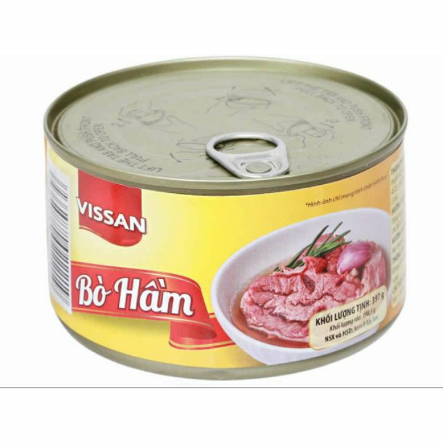 Bò hầm vissan 397g