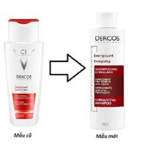 [HCM]Dầu Gội Tăng Cường Dưỡng Chất Giúp Giảm Rụng Tóc Vichy Dercos Energising Shampoo Hairloss (200ml)