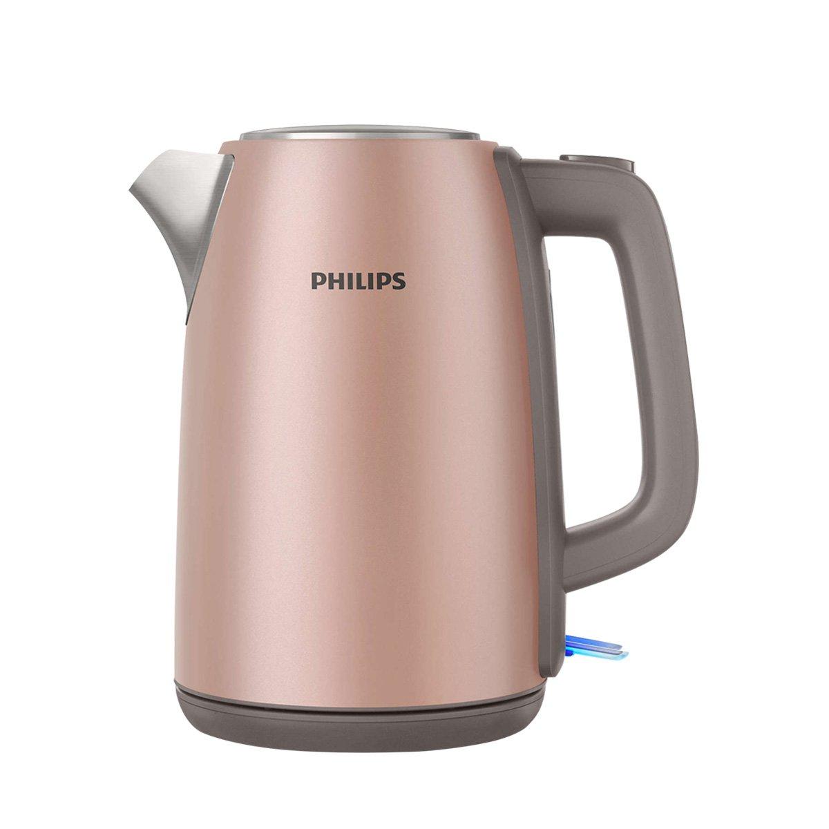( Ấm đun siêu tốc ) Bình đun siêu tốc Philips HD9352 - Công suất 1850W, 1.7L, Chất liệu Inox 304 an toàn, siêu bền - Bảo hành 24 tháng