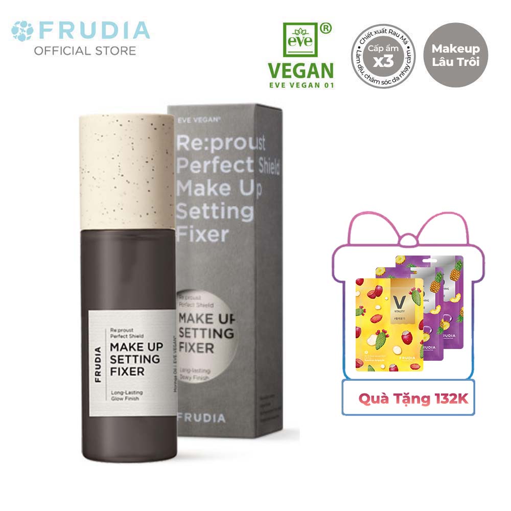 Xịt Khóa Nền Giữ Chặt Lớp Trang Điểm Frudia Re:proust Perfect Shield Make Up Setting Fixer 120ml