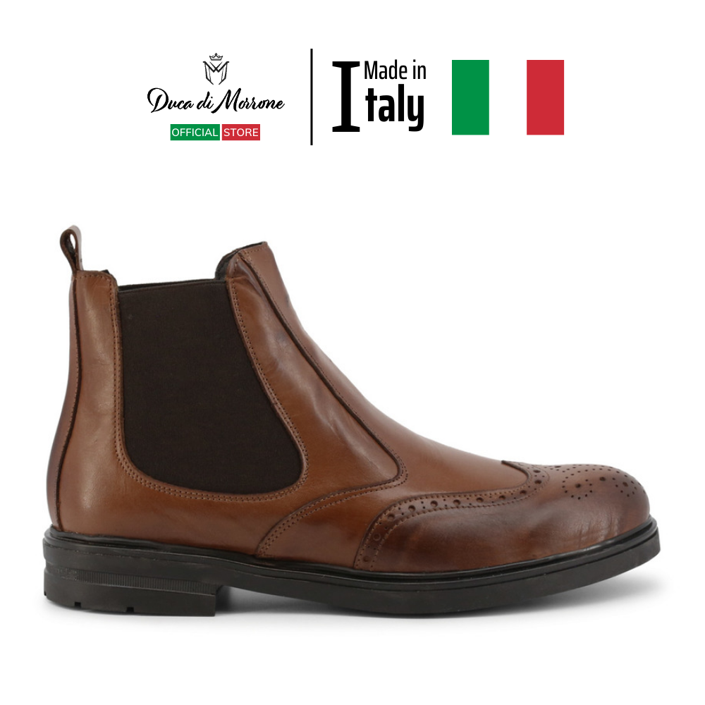 Xktl Giày Chelsea Boots Nam Da Thật Duca Di Morrone Sản Xuất Và Nhập Khẩu