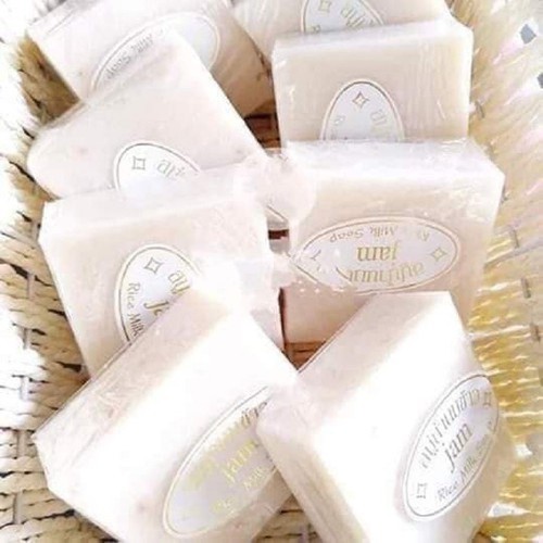 XÀ PHÒNG CÁM GẠO THÁI LAN XÓA MỤN LƯNG SÁNG DA combo 2 sản phẩm