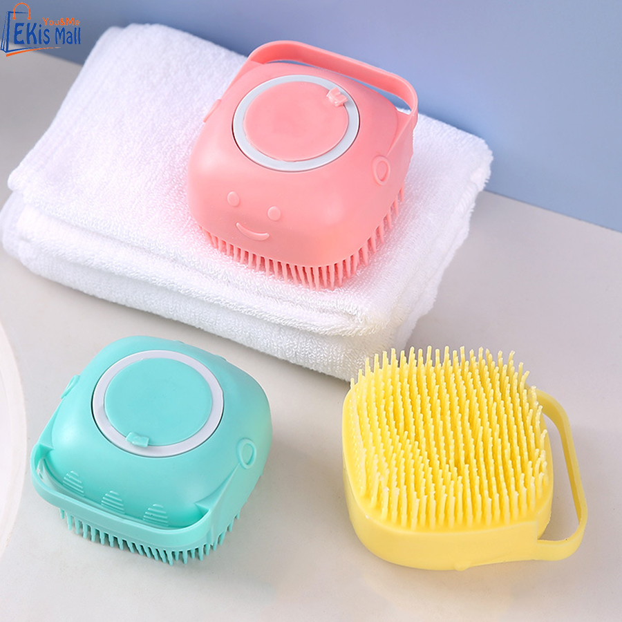Bàn chải tắm silicon Bông tắm tạo bọt mềm mại vệ sinh da