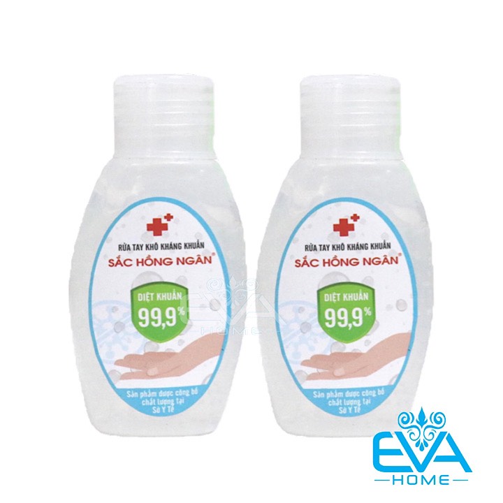 [HCM]Set 2 Chai Gel Rửa Tay Khô Diệt Khuẩn An Toàn Dry Hand Wash 60 Gam