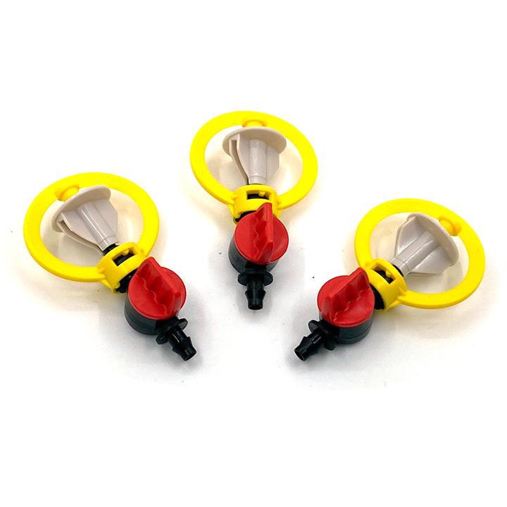 Béc tưới rau sd502 phun mưa lưu lượng 250 l/h, bán kính 4m, liền van