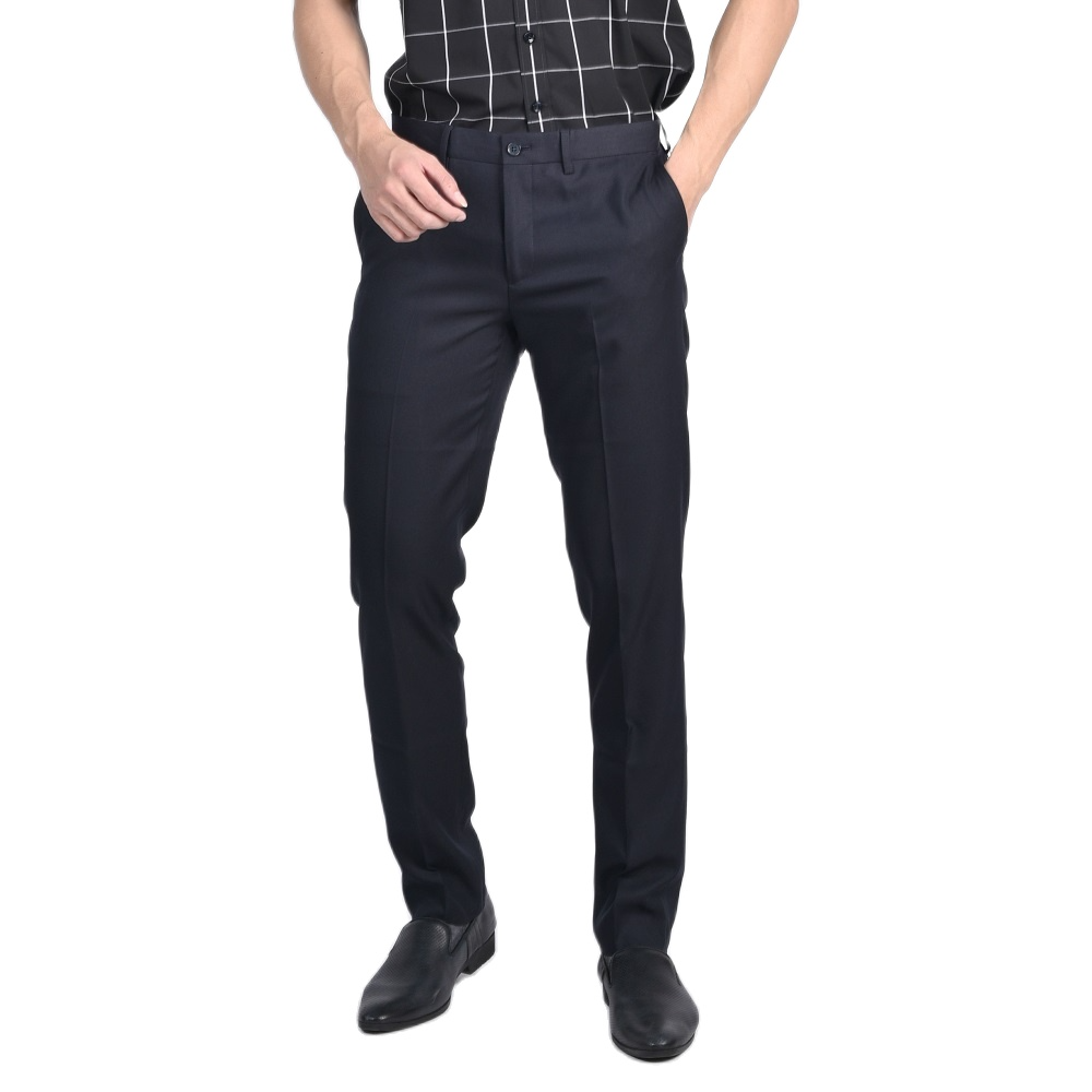 Quần âu Owen - QS22759 dáng Slim fit, chất liệu 100% Nano màu xanh đen