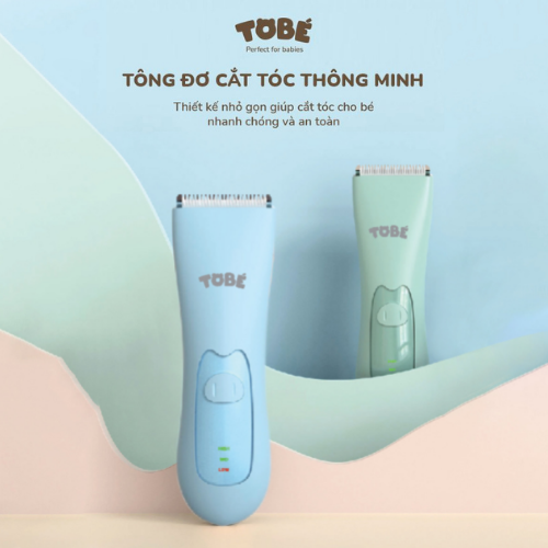 Tông đơ cắt tóc thông minh ICLIP chính hãng Tobé tiện lợi và an toàn cho bé
