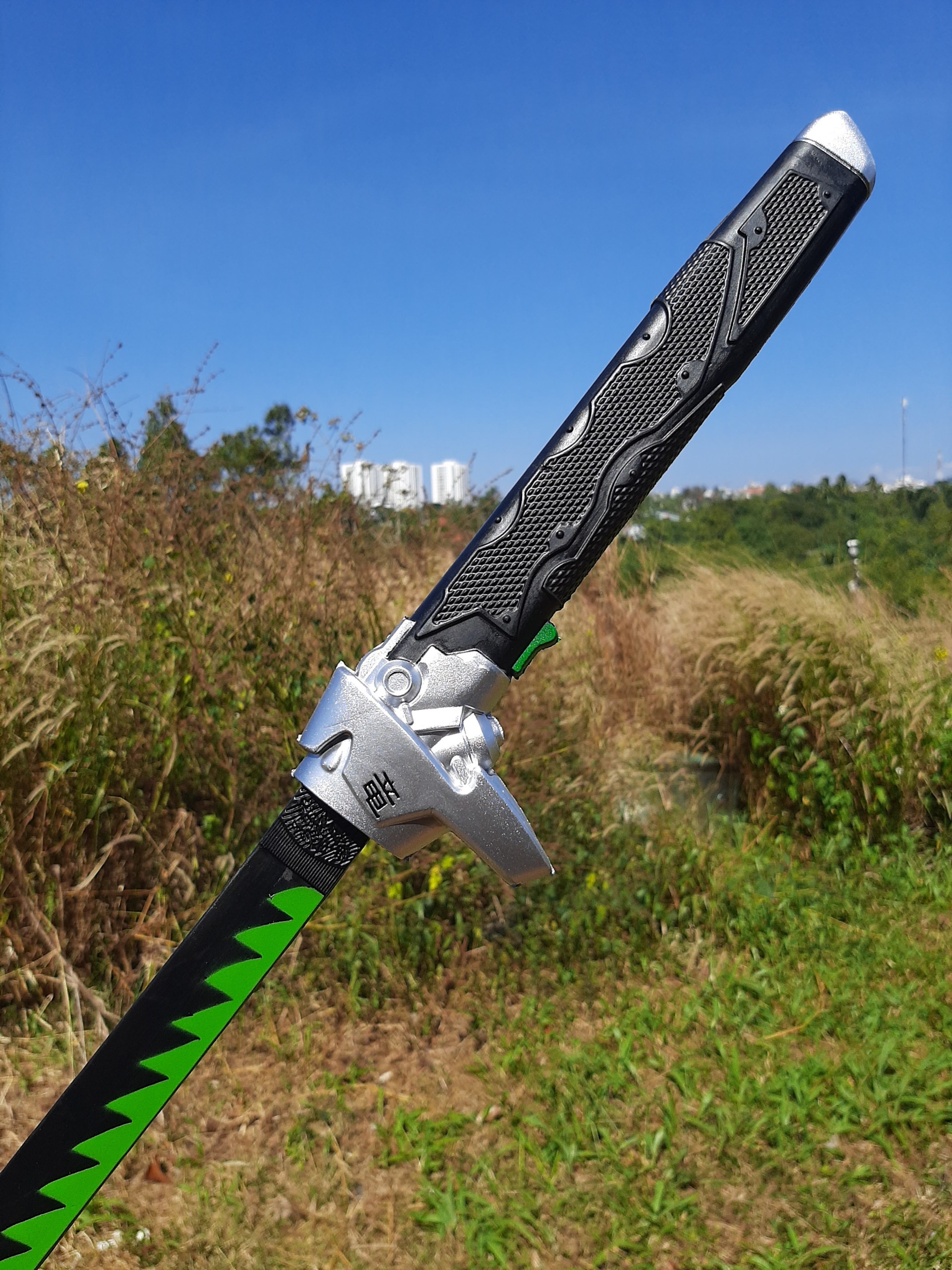 [New] Mô hình kiếm GenJi xanh bằng Foam 1m - Baystore