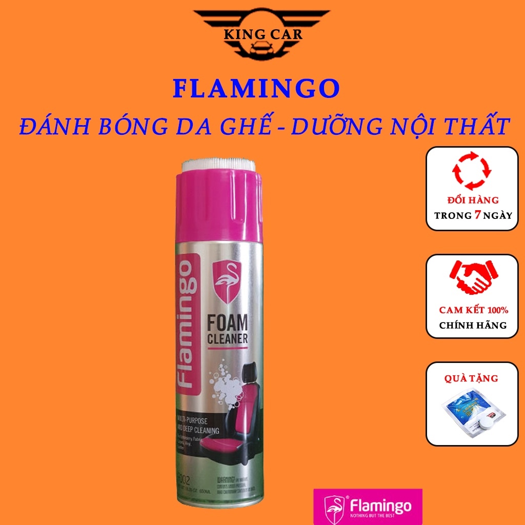 ∈♀ Chai Xịt Vệ Sinh Nội Thất Ô Tô - Dung Dịch Làm Sạch Ghế Da Nhựa Nhám Đa Năng - HAOSHUN FOAM