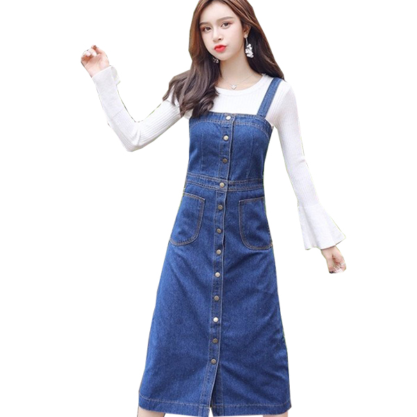 ĐẦM YẾM JEAN D778 (KHÔNG KÈM ÁO )