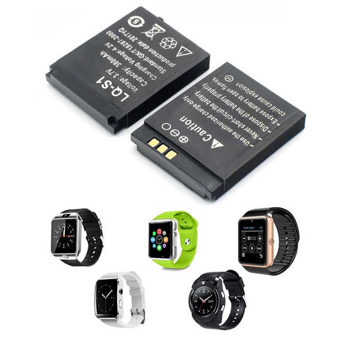 PIN ĐỒNG HỒ ĐIỆN THOẠI THÔNG MINH SMARTWATCH A1, DZ09, X6, V8...